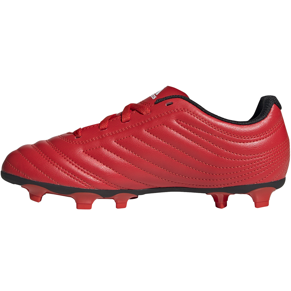 Buty piłkarskie adidas Copa 20.4 FG JUNIOR czerwone EF1919 - obrazek 3