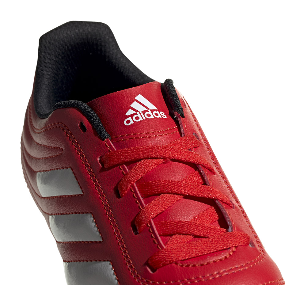 Buty piłkarskie adidas Copa 20.4 FG JUNIOR czerwone EF1919 - obrazek 4