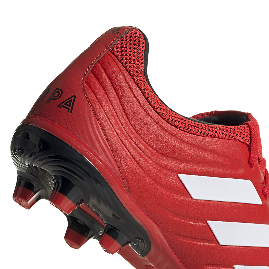 Buty piłkarskie adidas Copa 20.3 FG czerwone G28551 - obrazek 5