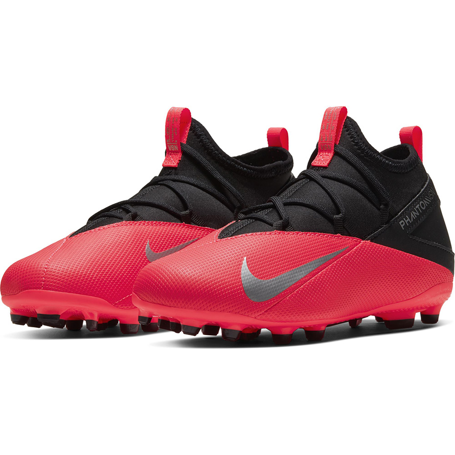 Buty piłkarskie Nike Phantom VSN 2 Club DF FG/MG JUNIOR CD4061 606 - obrazek 4