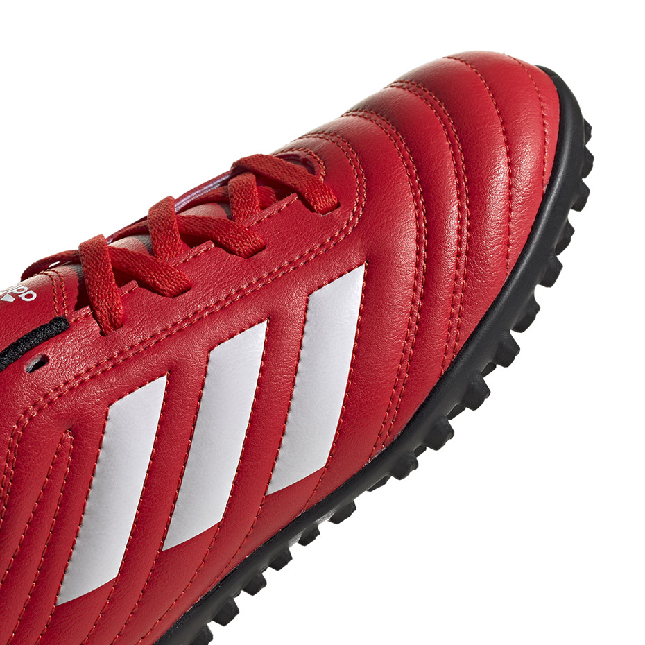 Buty piłkarskie adidas Copa 20.4 TF czerwone JUNIOR EF1925 - obrazek 4