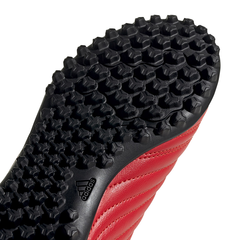 Buty piłkarskie adidas Copa 20.4 TF czerwone JUNIOR EF1925 - obrazek 6