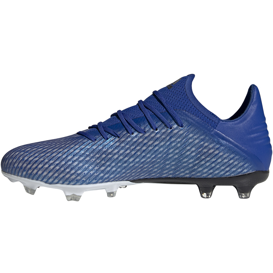 Buty piłkarskie adidas X 19.2 FG niebieskie EG7128 - obrazek 2
