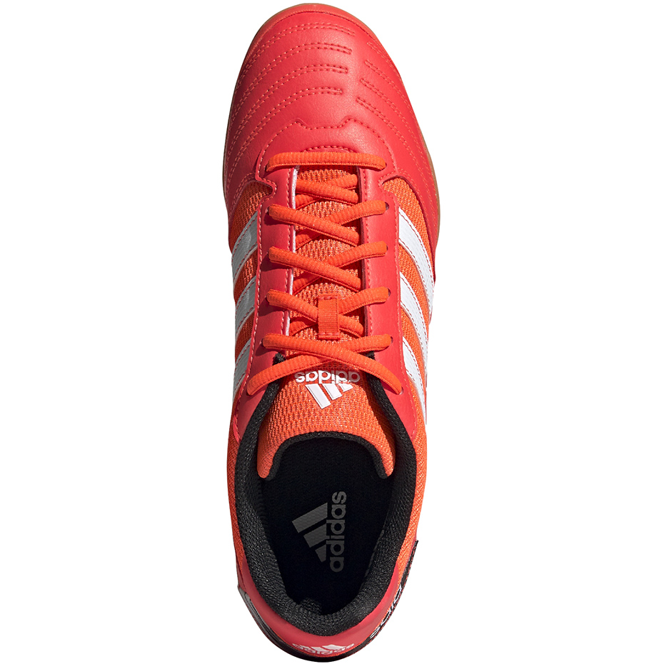 Buty piłkarskie adidas Super Sala czerwone FV2561 - obrazek 2
