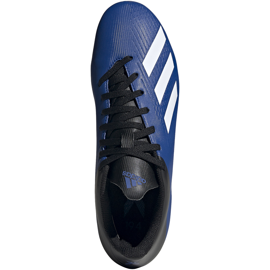 Buty piłkarskie adidas X 19.4 FxG niebieskie EF1698 - obrazek 3