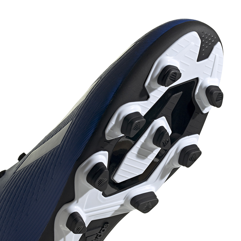 Buty piłkarskie adidas X 19.4 FxG niebieskie EF1698 - obrazek 6