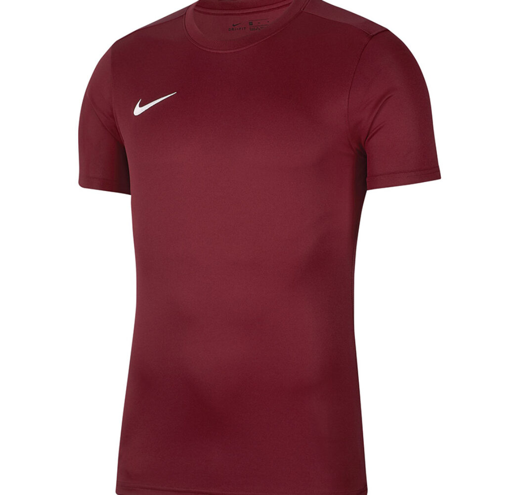 Koszulka dla dzieci Nike Dry Park VII JSY SS bordowa BV6741 677