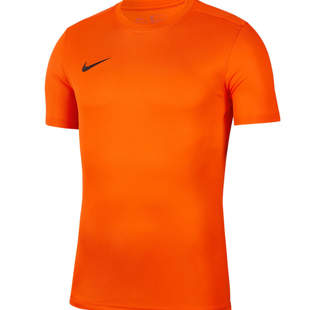 Koszulka dla dzieci Nike Dry Park VII JSY SS pomarańczowa BV6741 819