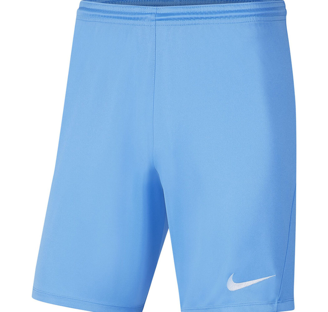 Spodenki dla dzieci Nike Dry Park III NB K jasnoniebieskie BV6865 412