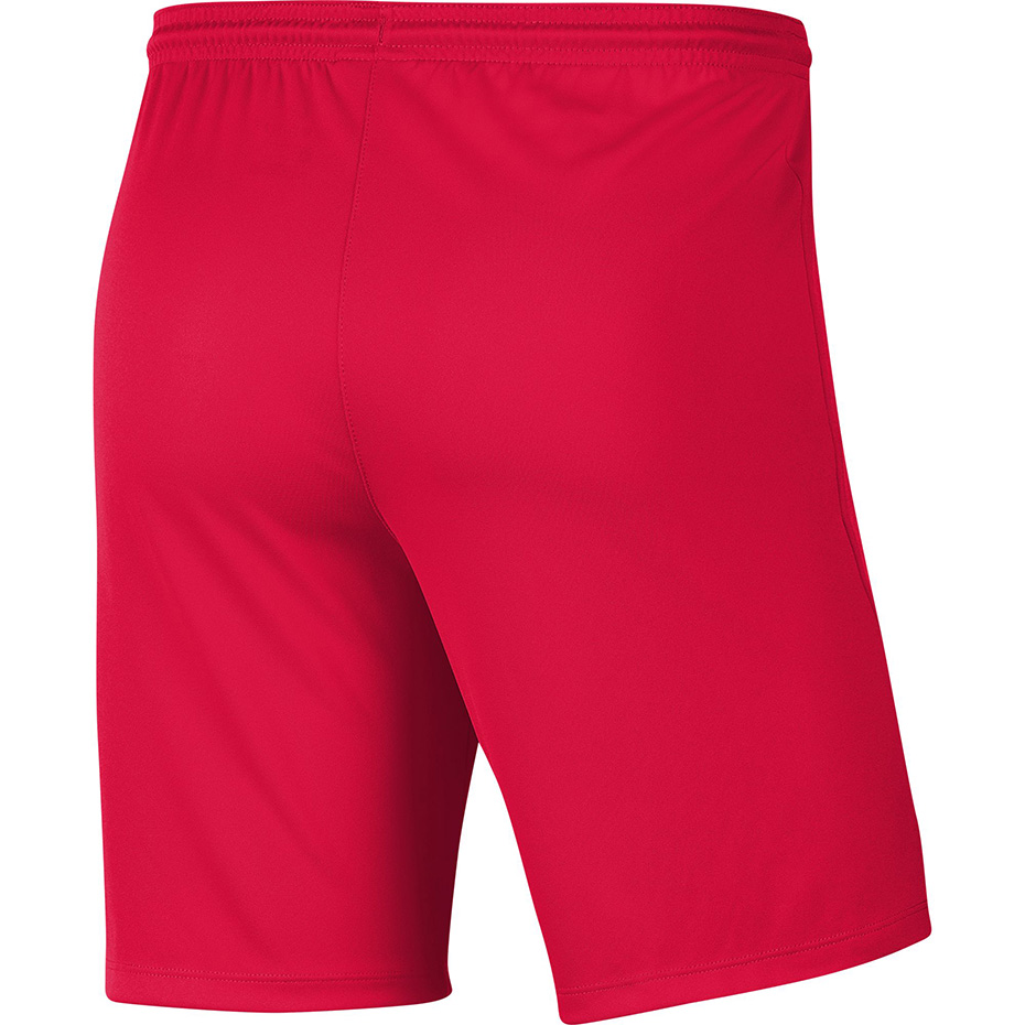 Spodenki dla dzieci Nike Dry Park III NB K jasnoczerwone BV6865 635 - obrazek 2