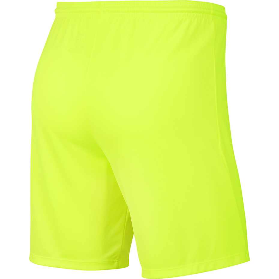 Spodenki dla dzieci Nike Dry Park III NB K limonkowe BV6865 702 - obrazek 2