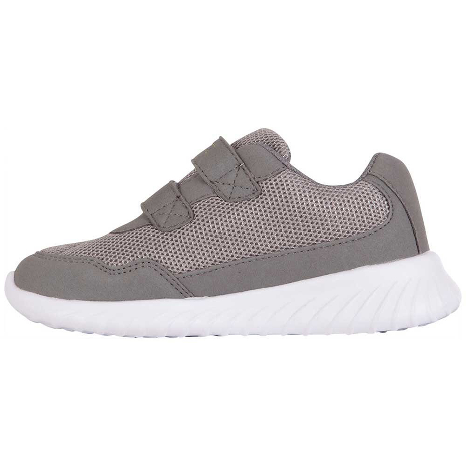 Buty dla dzieci Kappa Cracker II K szaro-limonkowe 260647K 1633 - obrazek 3