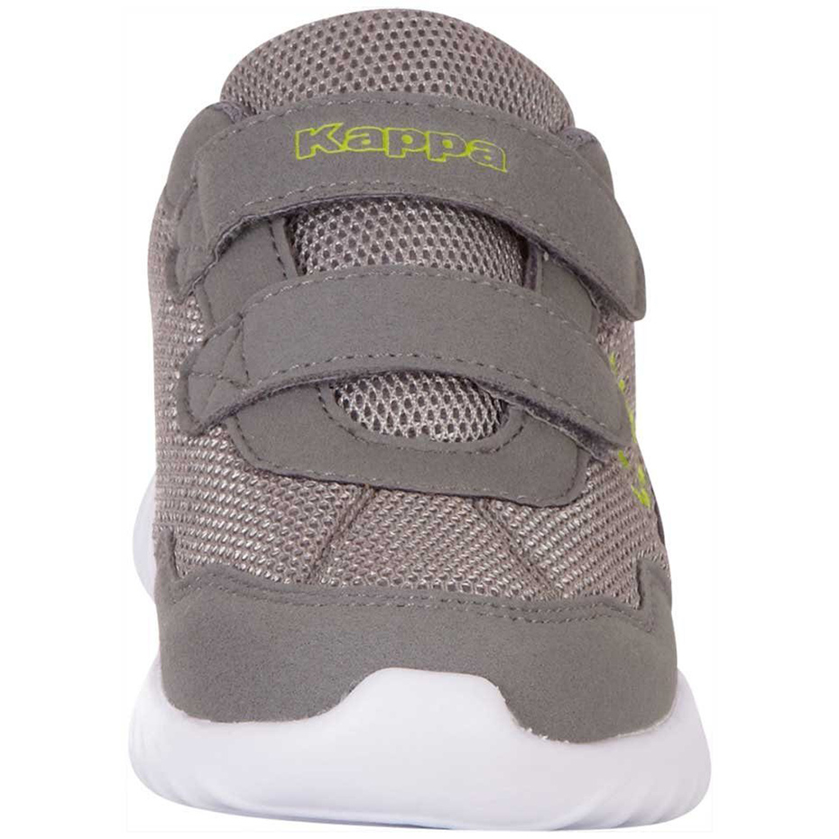 Buty dla dzieci Kappa Cracker II K szaro-limonkowe 260647K 1633 - obrazek 4