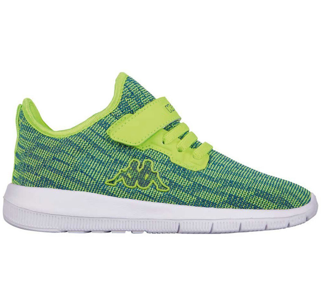 Buty dla dzieci Kappa Gizeh limonkowo-niebieskie 260597K 3360