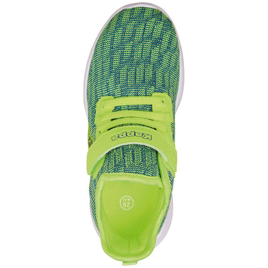 Buty dla dzieci Kappa Gizeh limonkowo-niebieskie 260597K 3360 - obrazek 2
