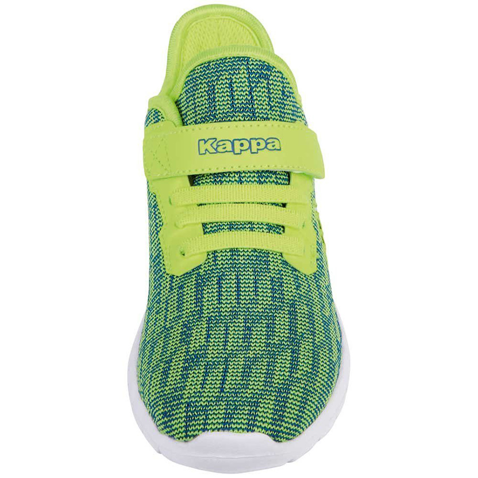 Buty dla dzieci Kappa Gizeh limonkowo-niebieskie 260597K 3360 - obrazek 4