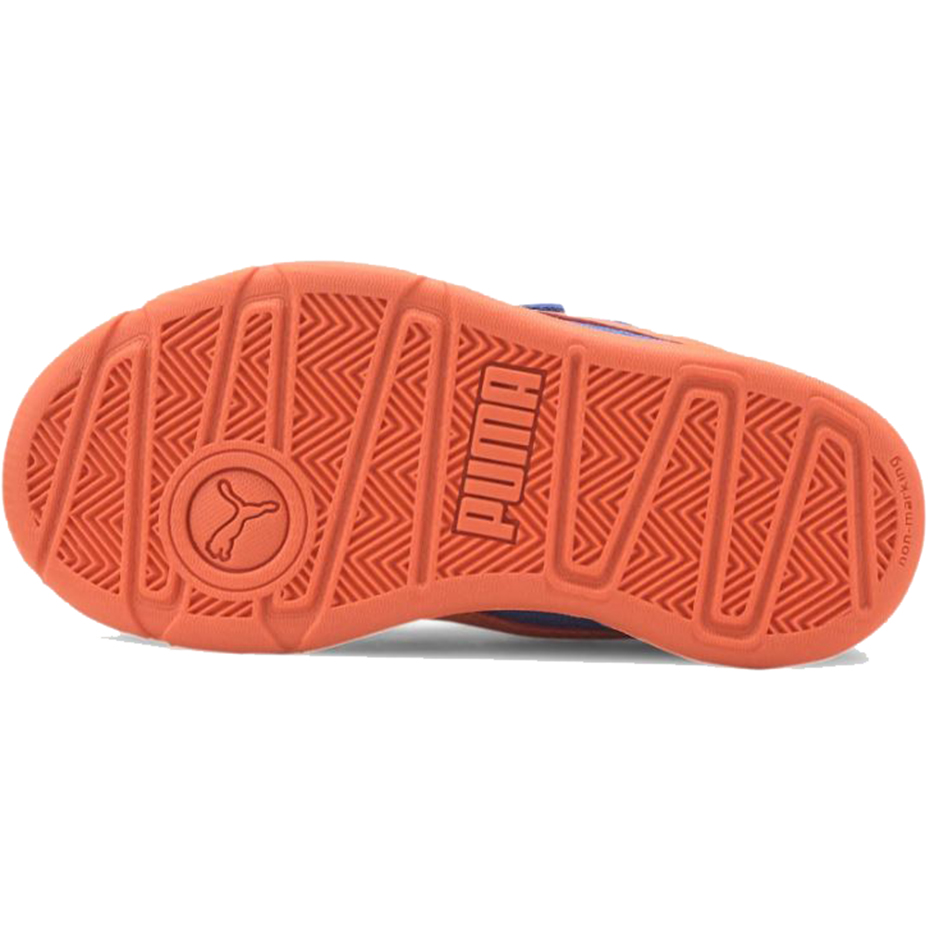 Buty dla dzieci Puma Stepfleex 2 Mesh VE V PS niebiesko-pomarańczowe 192524 09 - obrazek 6