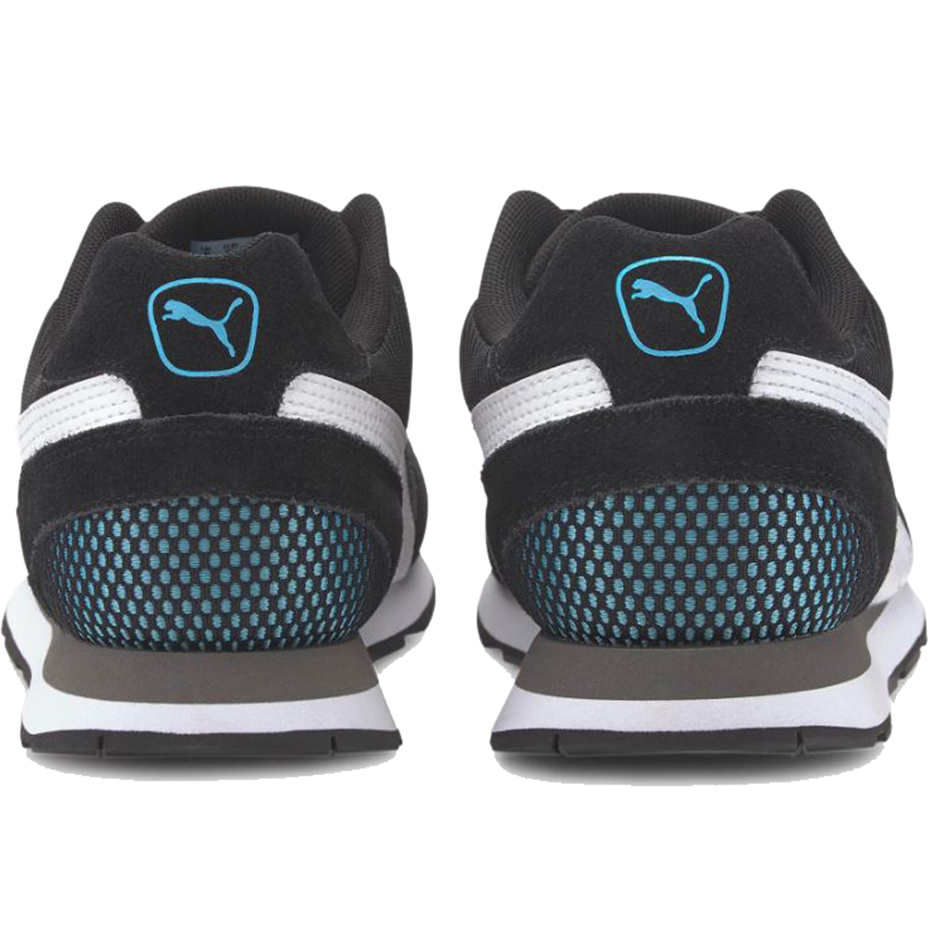Buty męskie Puma Vista czarno-biało-niebieskie 369365 14 - obrazek 5