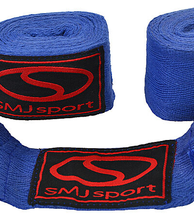 BANDAŻ BOKSERSKI SMJ 4m /2szt/ niebieski