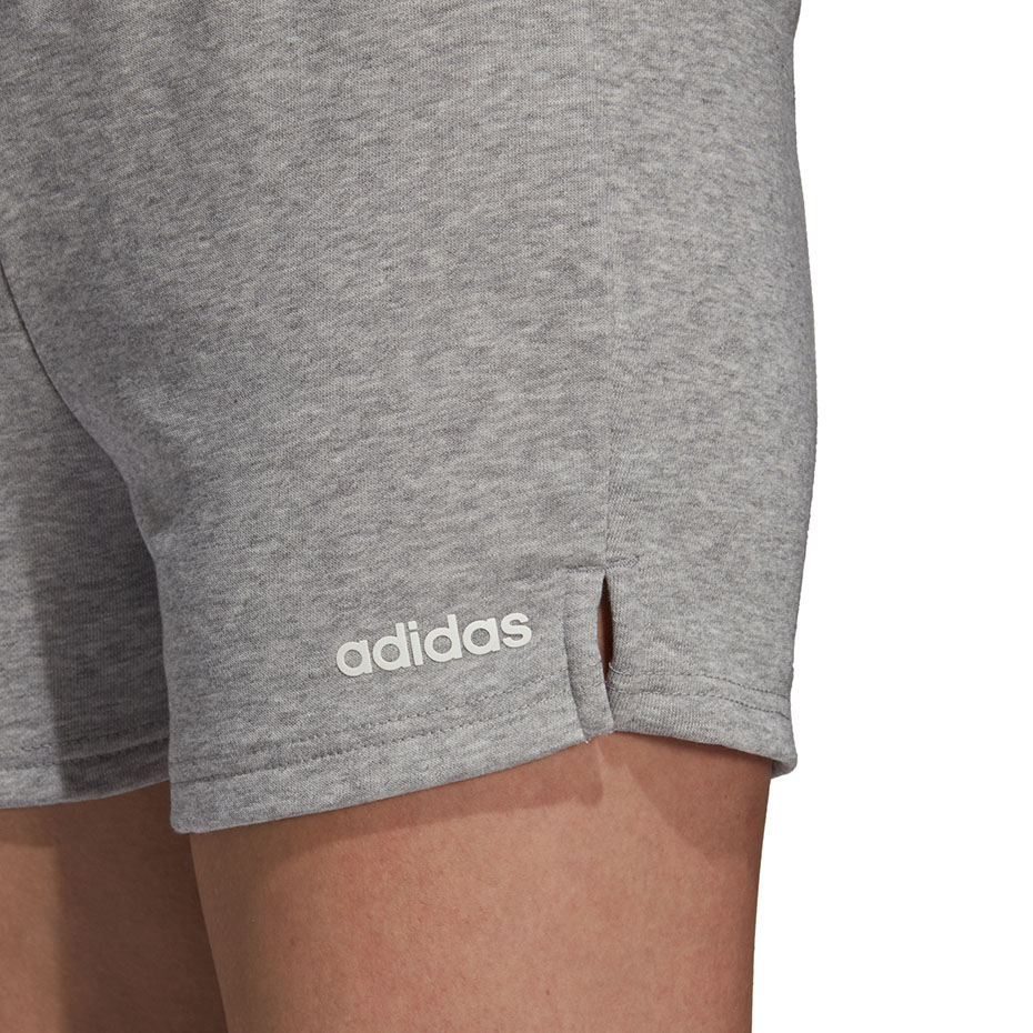 Spodenki damskie adidas Essentials Solid szare DU0675 - obrazek 8