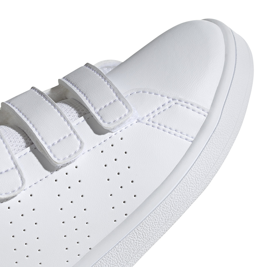 Buty dla dzieci adidas Advantage C biało-różowe EF0221 - obrazek 2