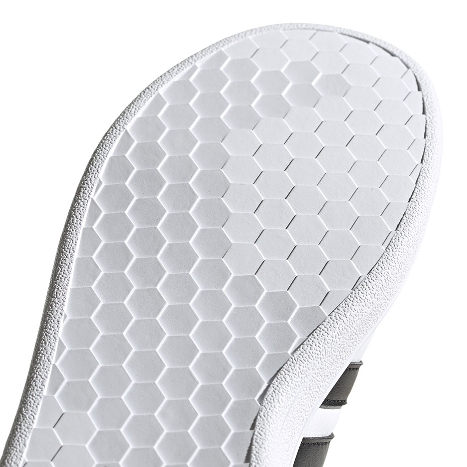 Buty dla dzieci adidas Grand Court K biało-czarne EF0103 - obrazek 5