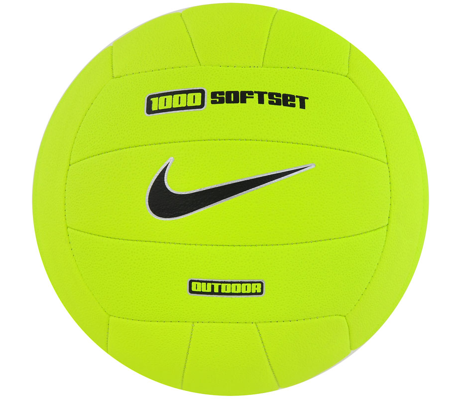 PIŁKA SIATKOWA NIKE SOFTSET 1000 OUTDOOR limonkowy roz 5 /NVO08710NS