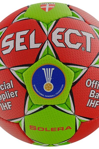 PIŁKA RĘCZNA SELECT SOLERA MINI 0 czerwono/zielona