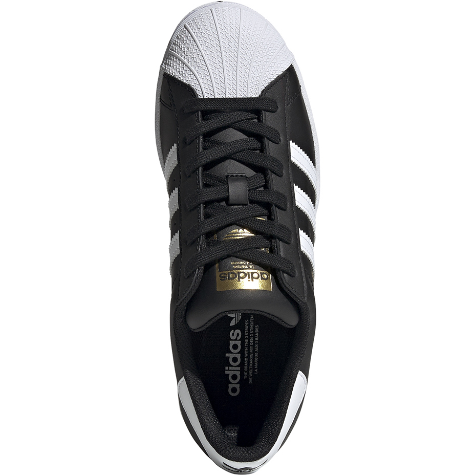 Buty damskie adidas Superstar W czarne FV3286 - obrazek 2