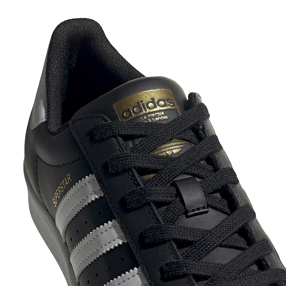 Buty damskie adidas Superstar W czarne FV3286 - obrazek 6