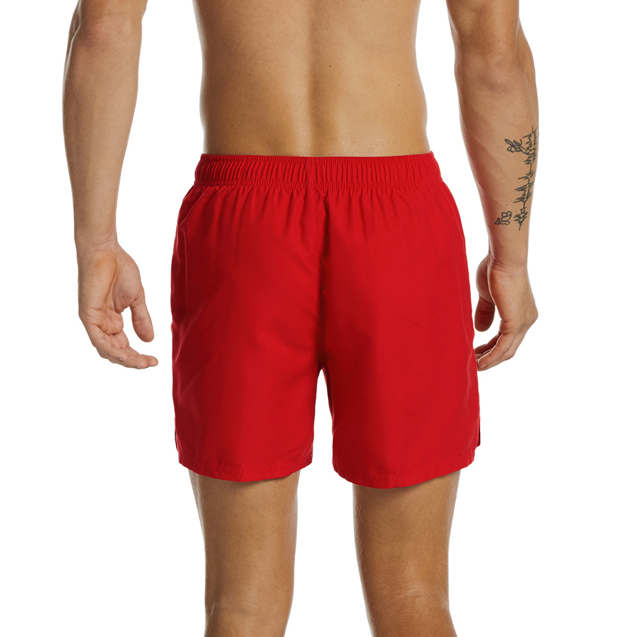 Spodenki kąpielowe męskie Nike Volley Short czerwone NESSA560 614 - obrazek 4