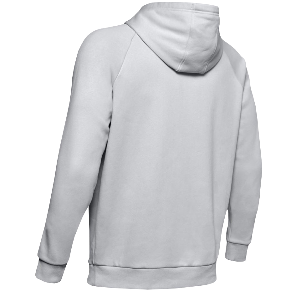 Bluza męska Under Armour Rival Fleece Logo Hoodie jasnoszara 1345628 014 - obrazek 2