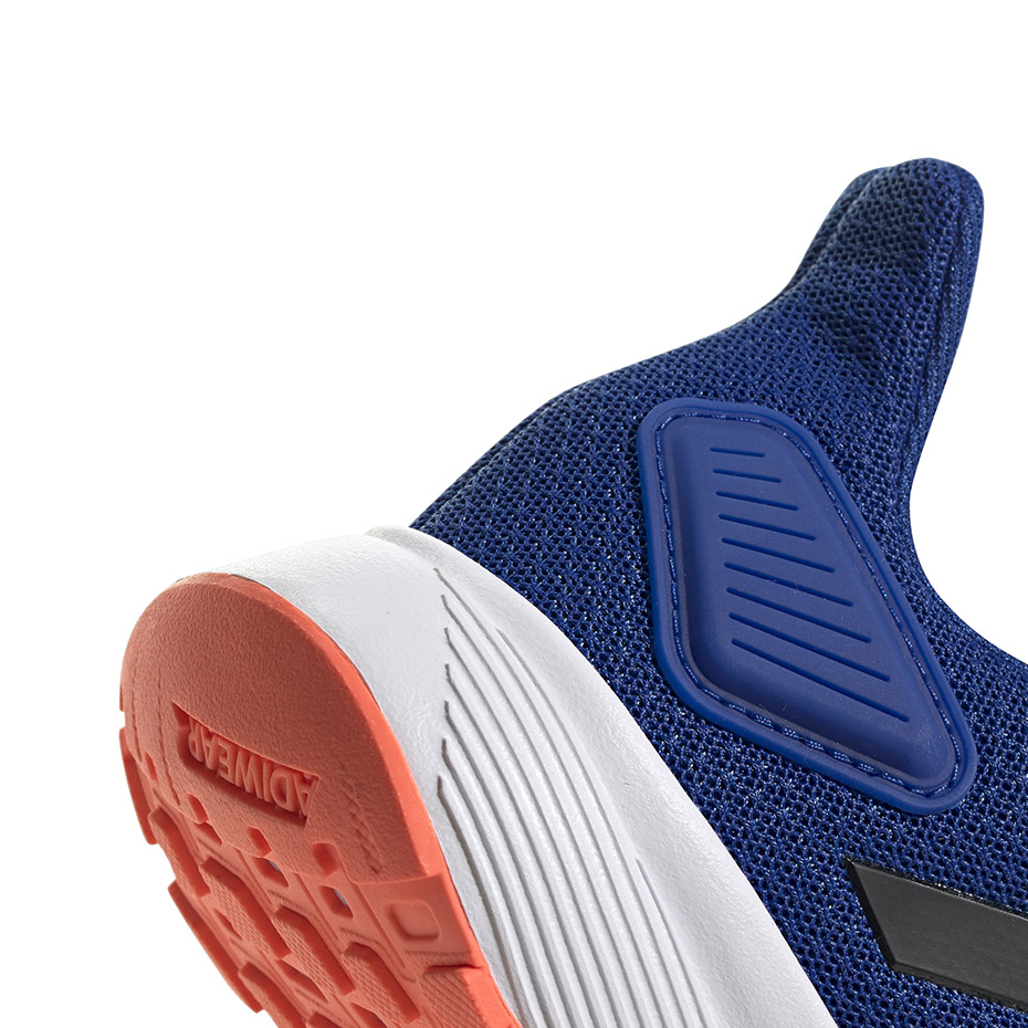 Buty dla dzieci adidas Duramo 9 K granatowo-pomarańczowe EG7906 - obrazek 5