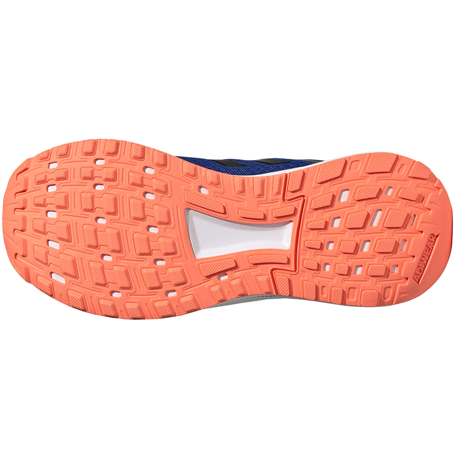 Buty dla dzieci adidas Duramo 9 K granatowo-pomarańczowe EG7906 - obrazek 7