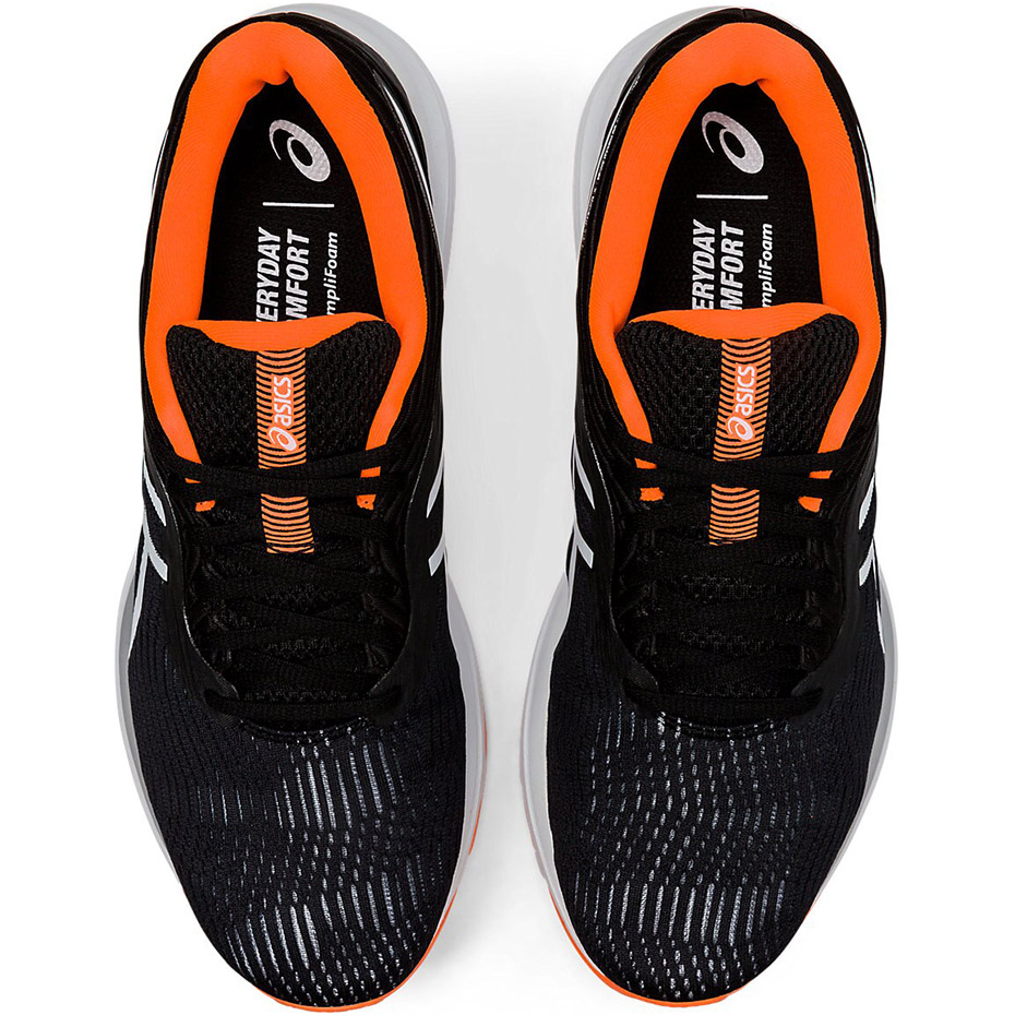 Buty męskie do biegania Asics Gel Pulse 11 czarno-pomarańczowe 1011A550 003 - obrazek 2