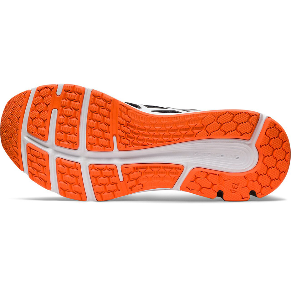 Buty męskie do biegania Asics Gel Pulse 11 czarno-pomarańczowe 1011A550 003 - obrazek 7