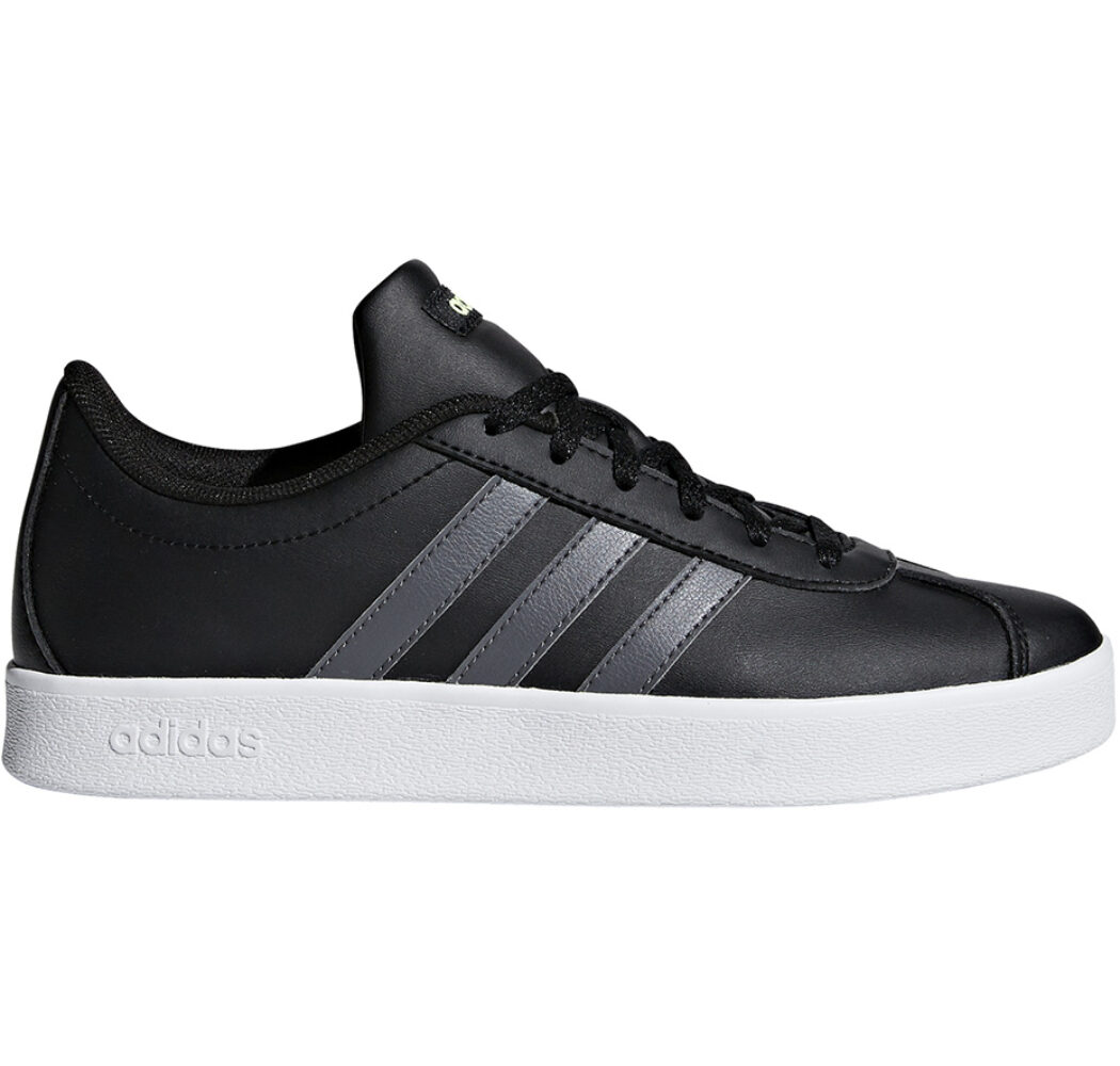 Buty dla dzieci adidas VL Court 2.0 K czarne F36381