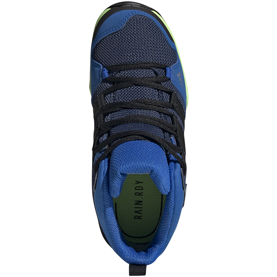 Buty dla dzieci adidas Terrex AX2R MID R.RDY K niebiesko-granatowe EF2246 - obrazek 2
