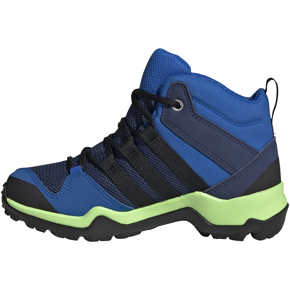 Buty dla dzieci adidas Terrex AX2R MID R.RDY K niebiesko-granatowe EF2246 - obrazek 3