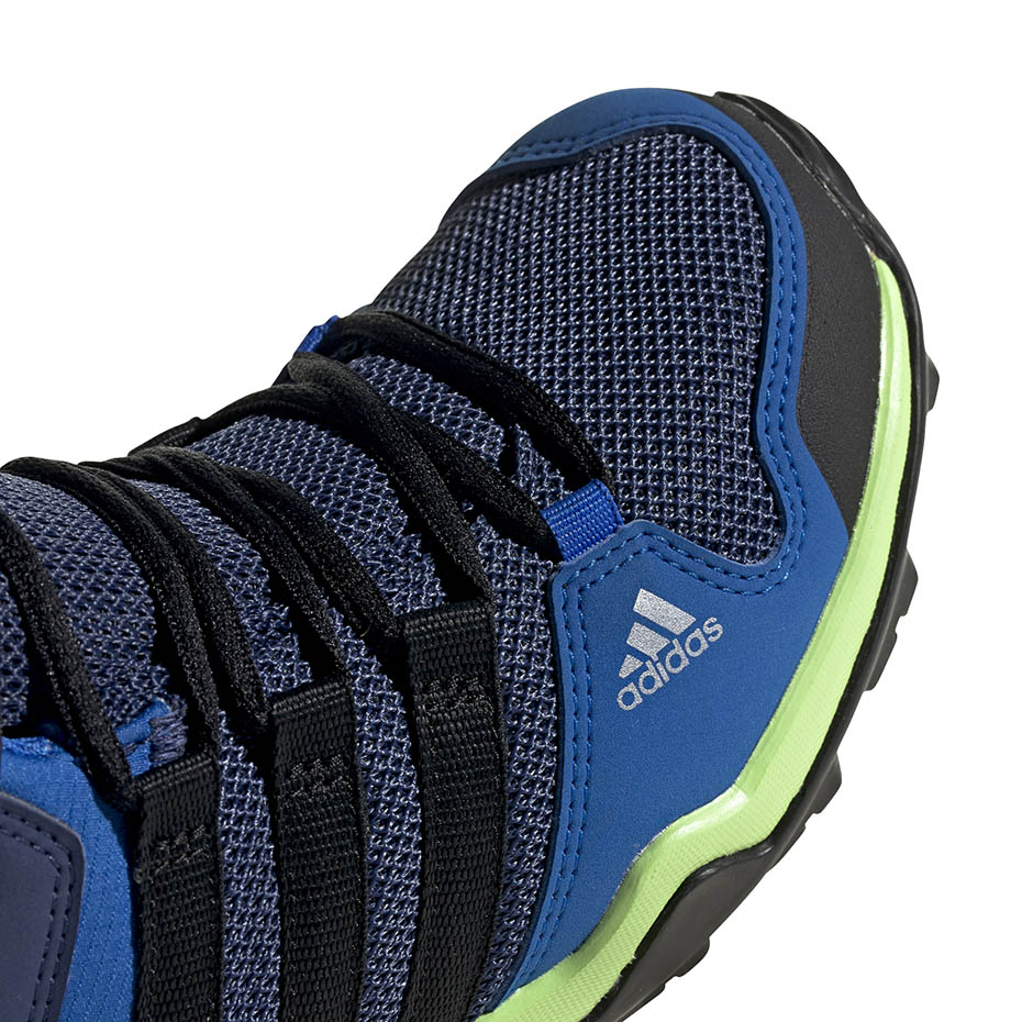 Buty dla dzieci adidas Terrex AX2R MID R.RDY K niebiesko-granatowe EF2246 - obrazek 4