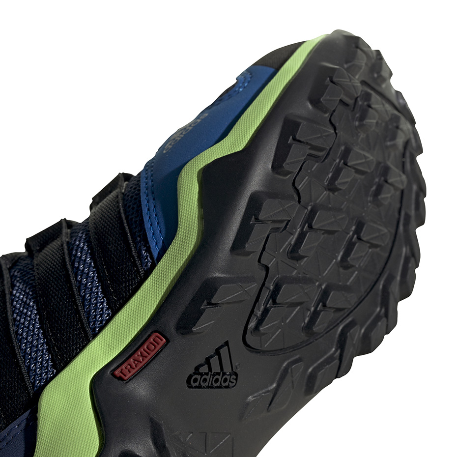 Buty dla dzieci adidas Terrex AX2R MID R.RDY K niebiesko-granatowe EF2246 - obrazek 6