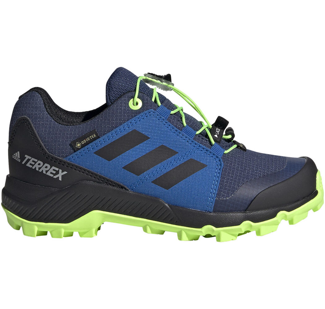 Buty dla dzieci adidas Terrex GTX K granatowo-niebieskie EF2231