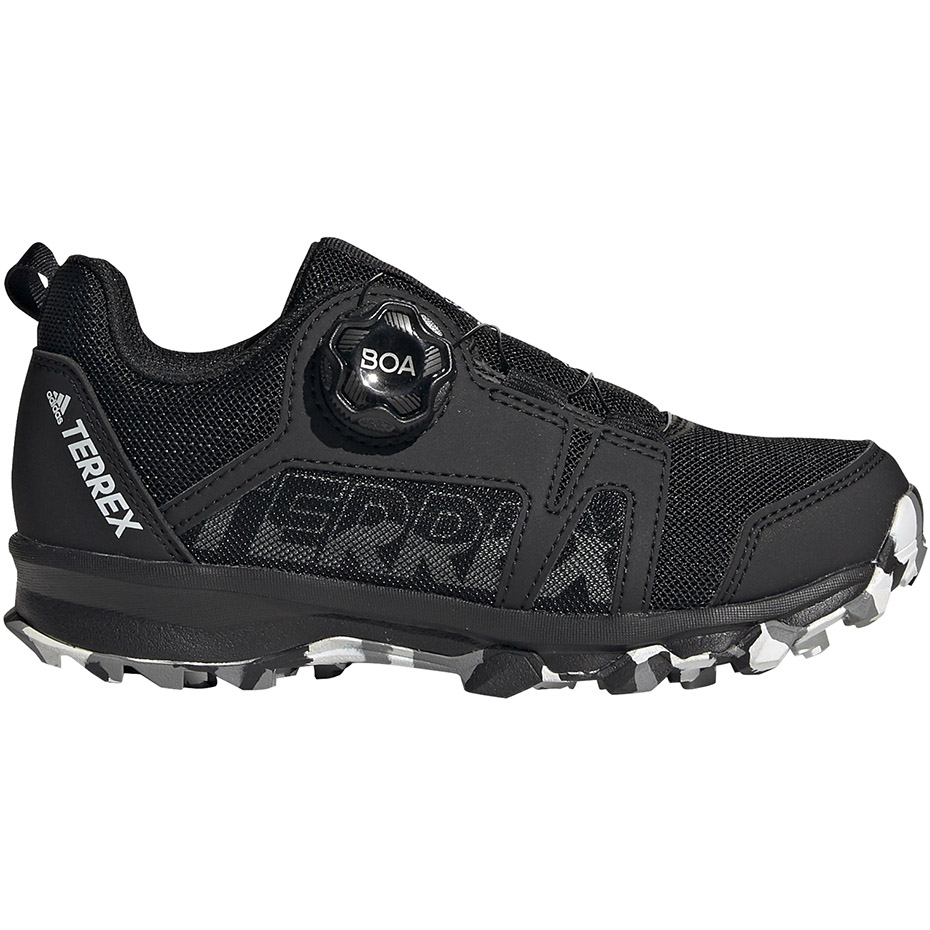 Buty dla dzieci adidas Terrex Agravic Boa K czarne EF3635