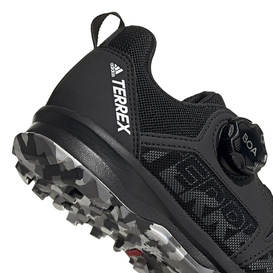 Buty dla dzieci adidas Terrex Agravic Boa K czarne EF3635 - obrazek 5