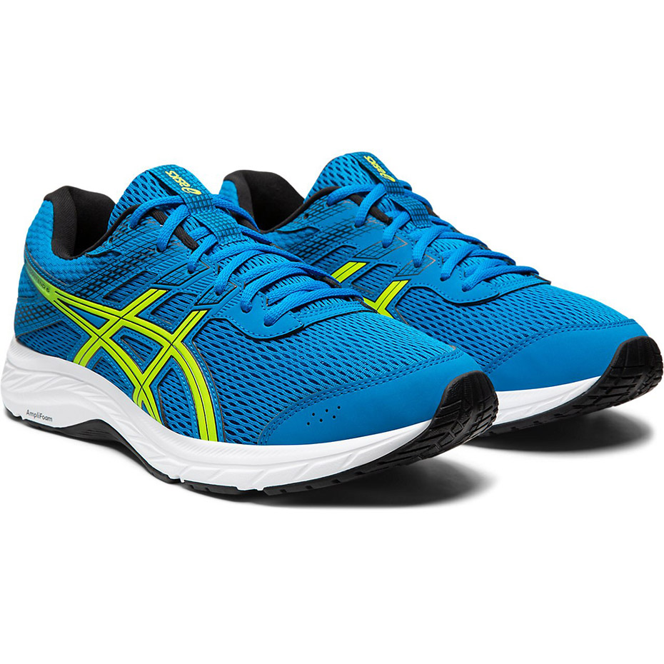 Buty do biegania męskie Asics Gel-Contend 6 niebieskie 1011A667 401 - obrazek 4
