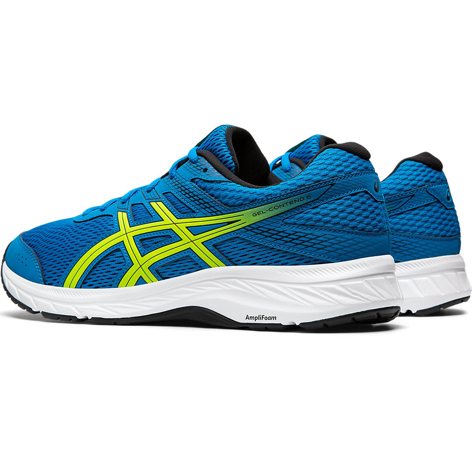 Buty do biegania męskie Asics Gel-Contend 6 niebieskie 1011A667 401 - obrazek 5