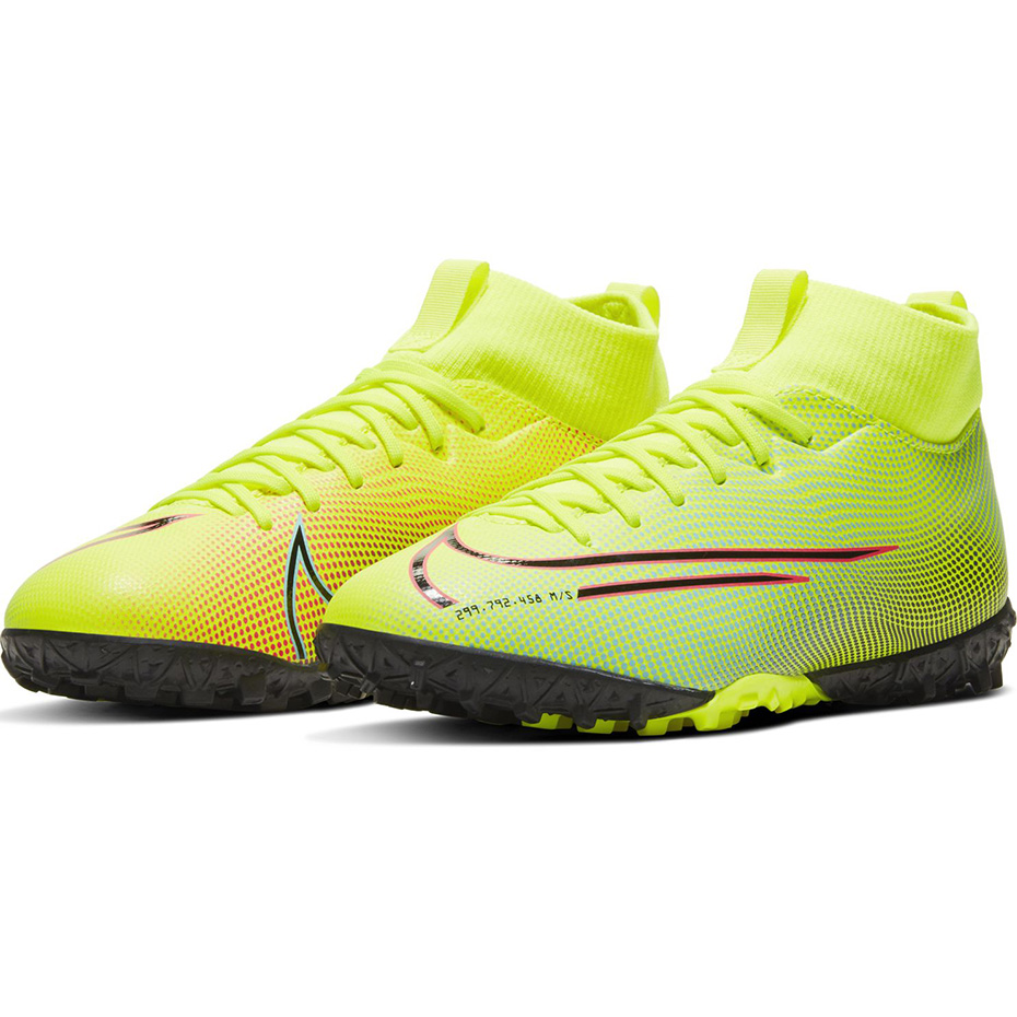 Buty piłkarskie Nike Mercurial Superfly 7 Academy MDS TF BQ5435 703 - obrazek 4