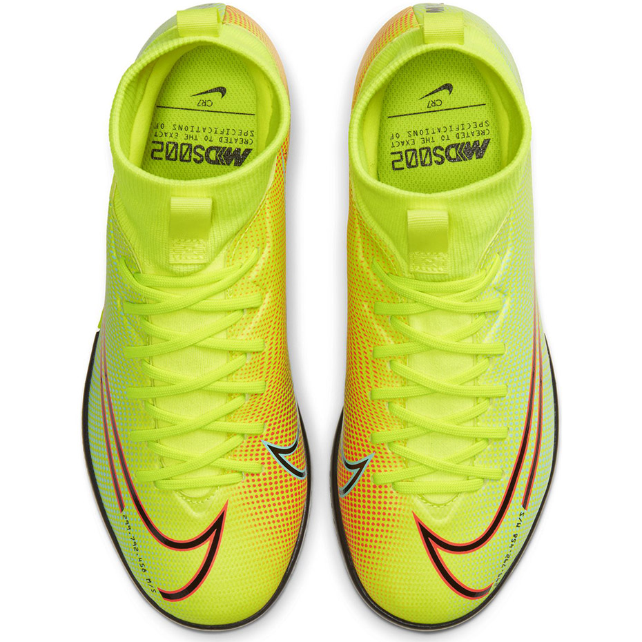 Buty piłkarskie Nike Mercurial Superfly 7 Academy MDS IC JUNIOR BQ5529 703 - obrazek 2