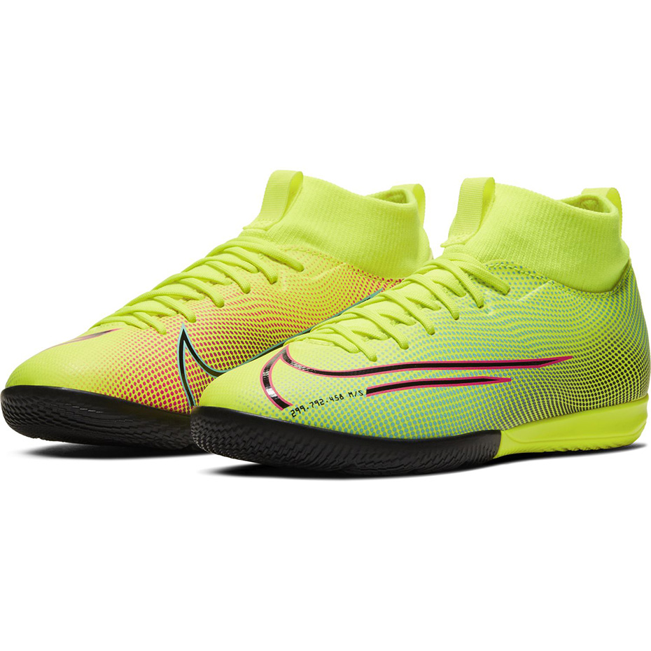 Buty piłkarskie Nike Mercurial Superfly 7 Academy MDS IC JUNIOR BQ5529 703 - obrazek 4