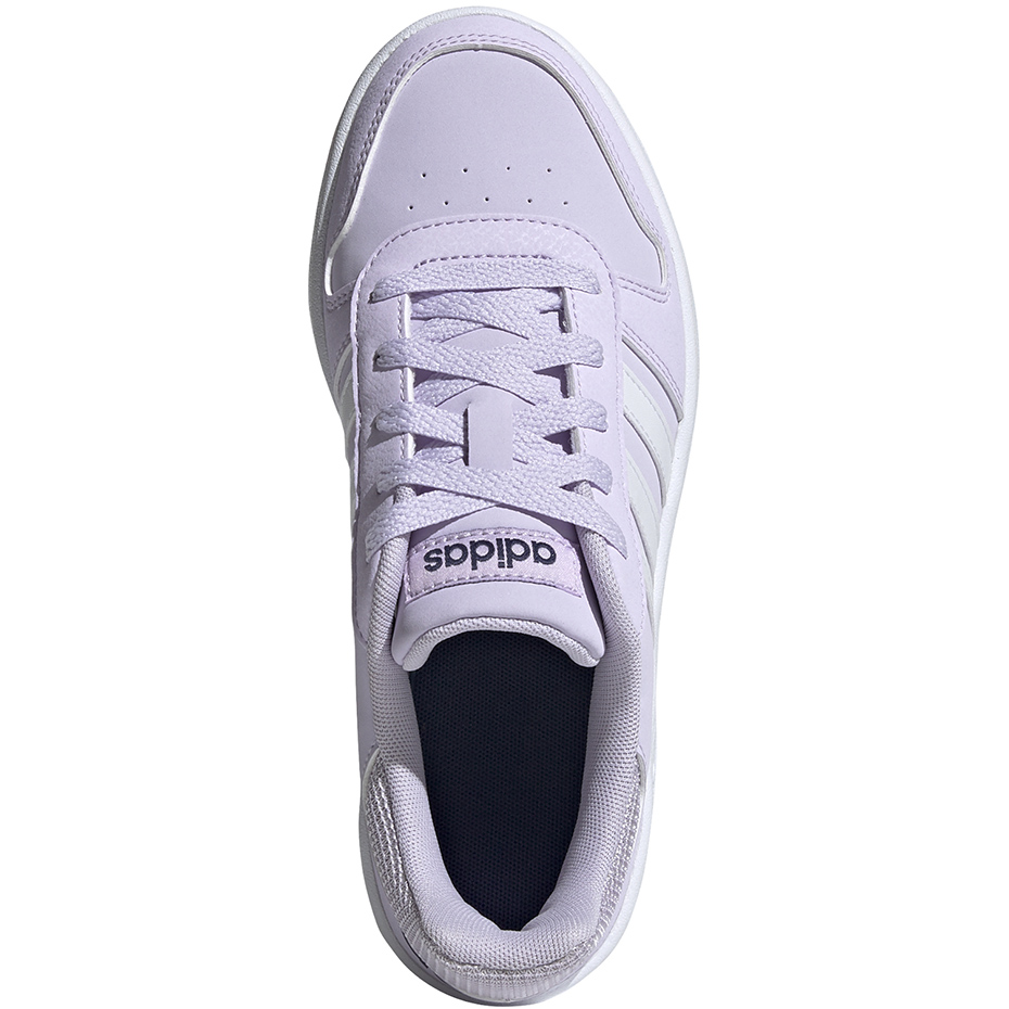 Buty dla dzieci adidas Hoops 2.0 K jasnofioletowe EG9075 - obrazek 2